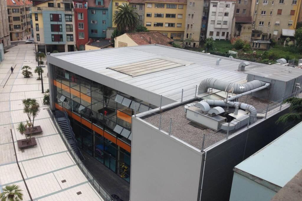 Apartamento Atico centro Oviedo 3hab+garaje+terraza+wifi Exterior foto
