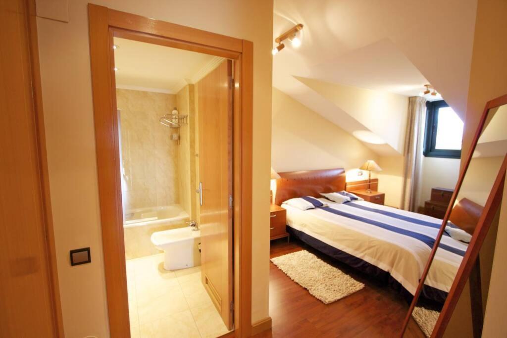 Apartamento Atico centro Oviedo 3hab+garaje+terraza+wifi Exterior foto